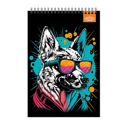 CROQUERA ARTEL 80 HOJAS DISEÑO ANIMALES DIVERTIDOS