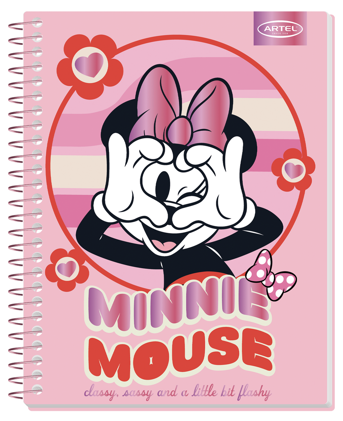 Cuaderno Especial Artel 150 Hojas 7Mm Minnie Pink
