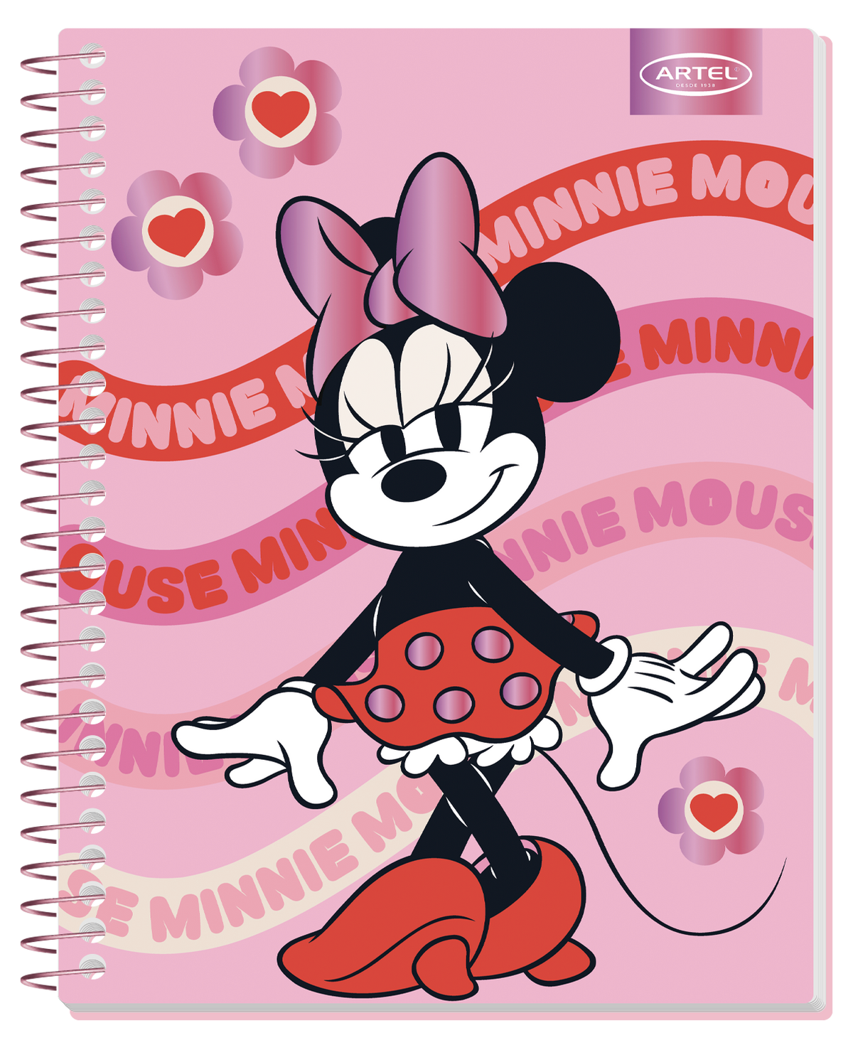 Cuaderno Especial Artel 150 Hojas 7Mm Minnie Pink