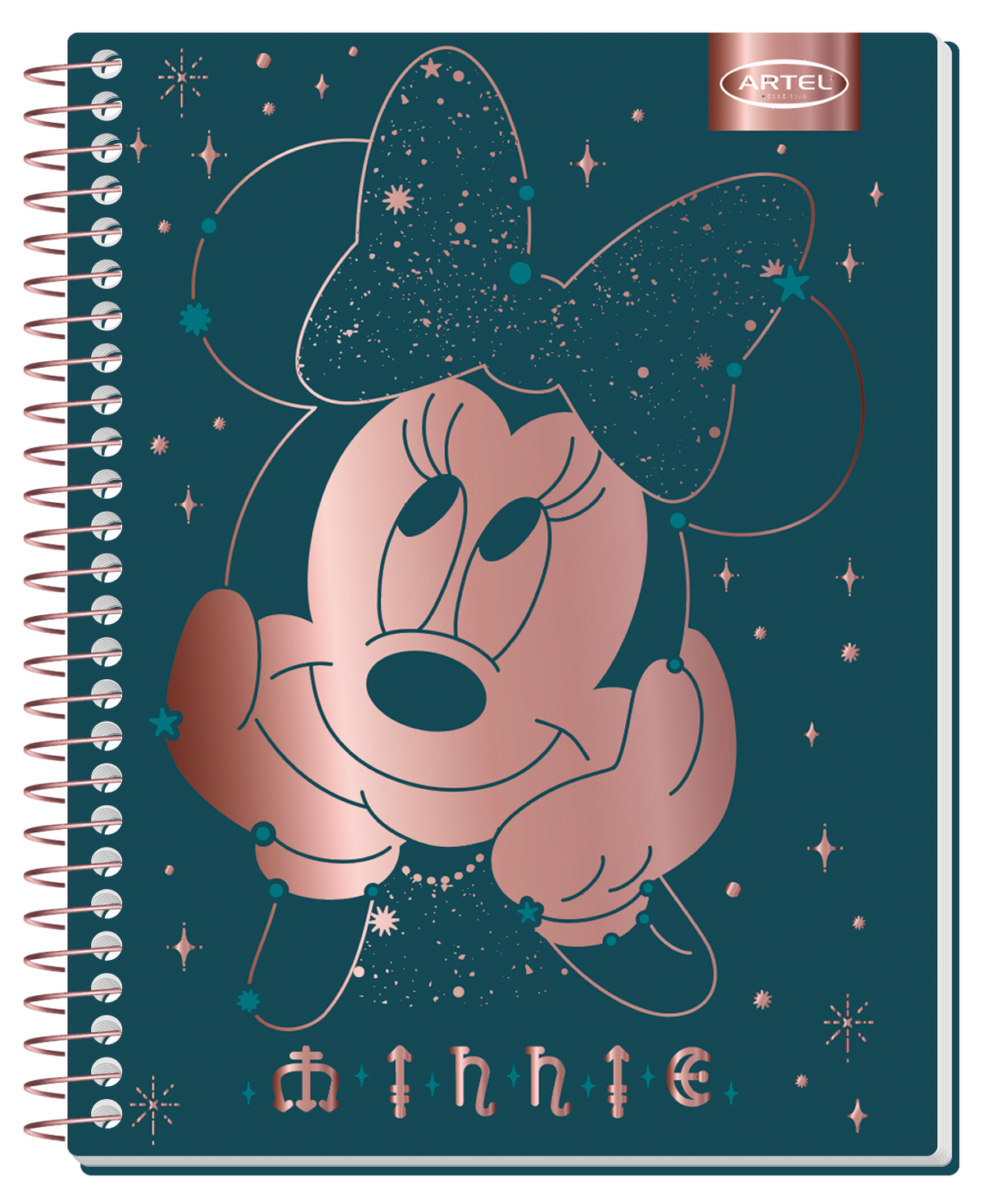 Cuaderno Especial Artel 150 Hojas 7Mm Minnie Astral