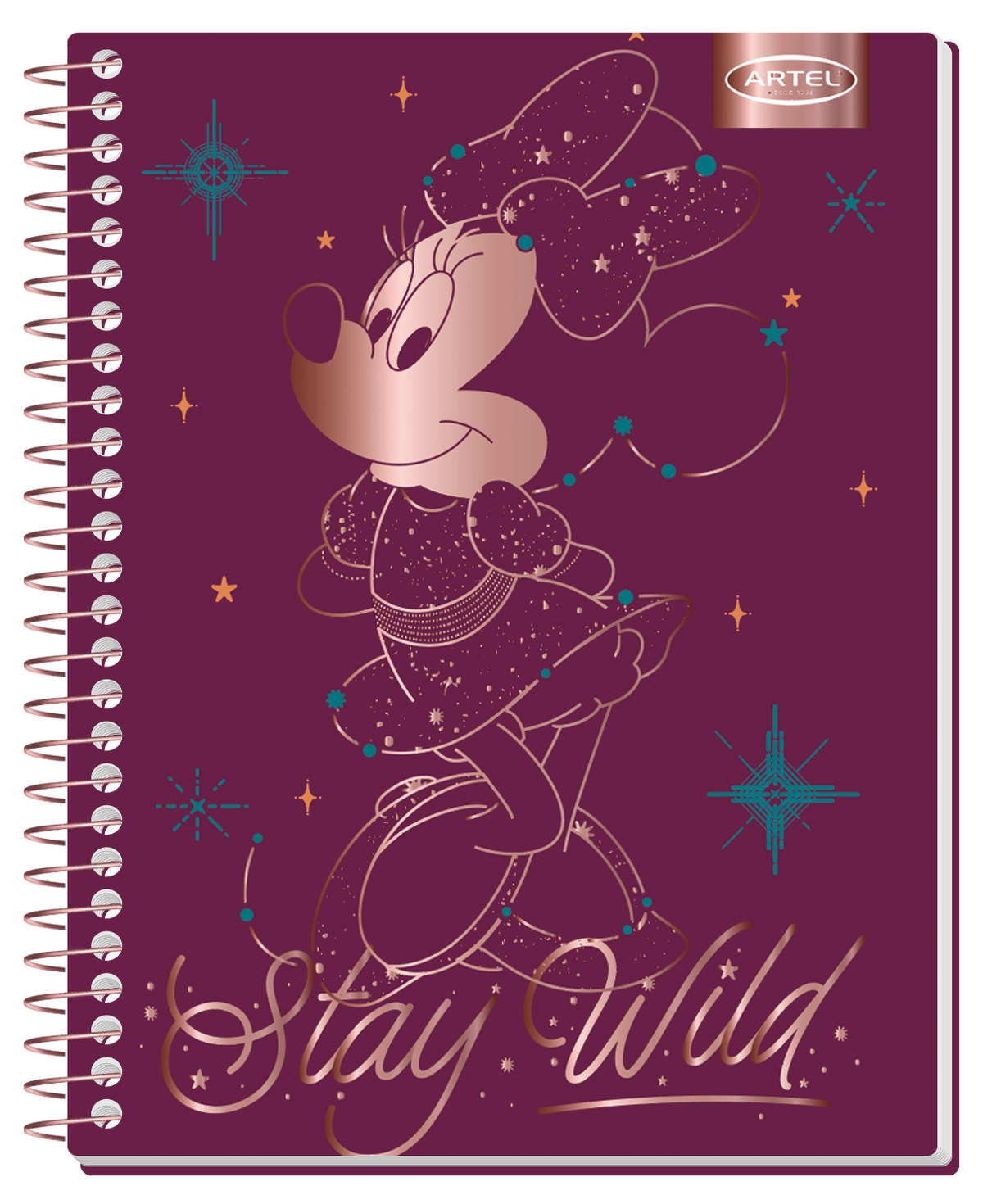 Cuaderno Especial Artel 150 Hojas 7Mm Minnie Astral