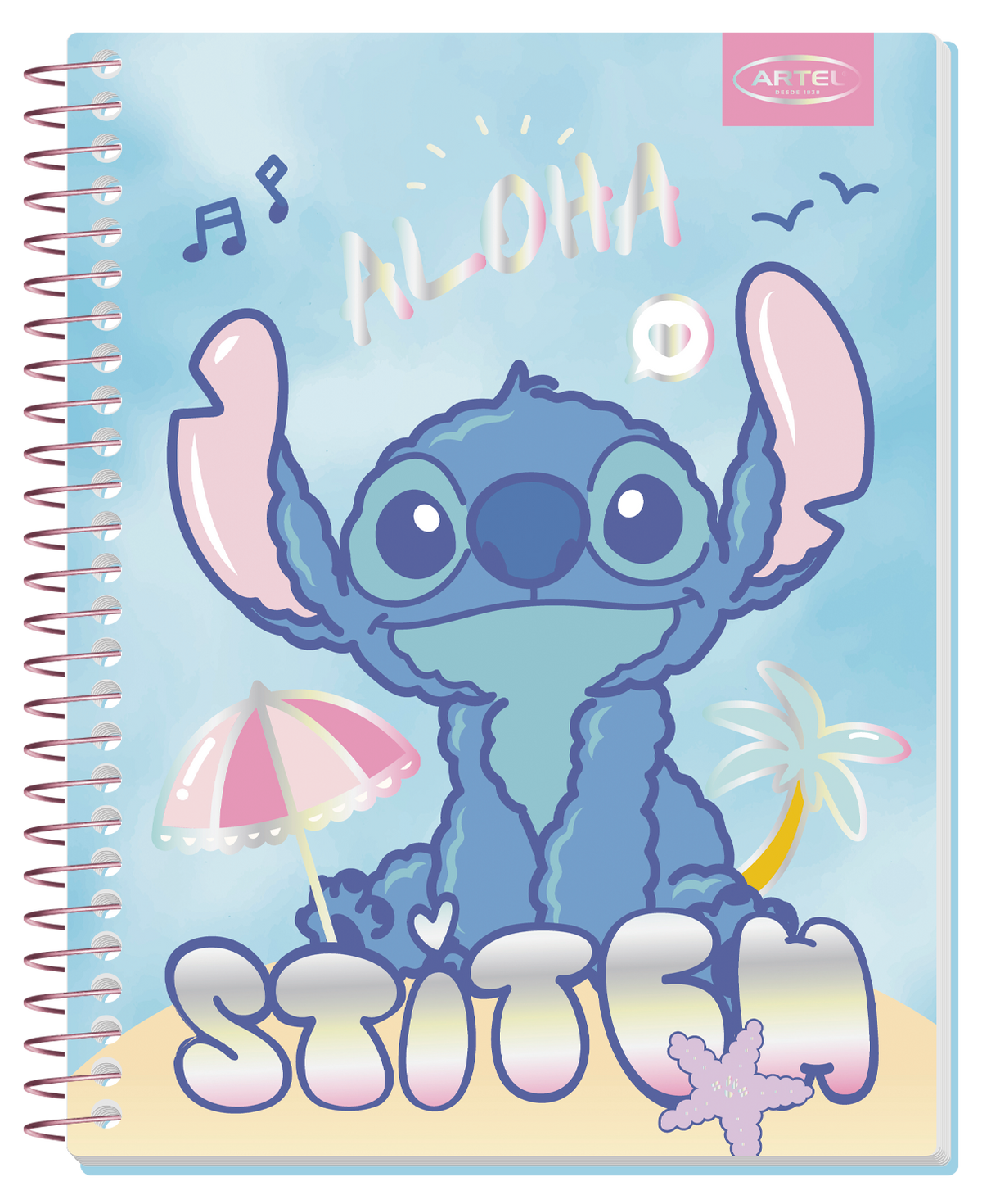 Cuaderno Especial Artel 150 Hojas Stitch Beach