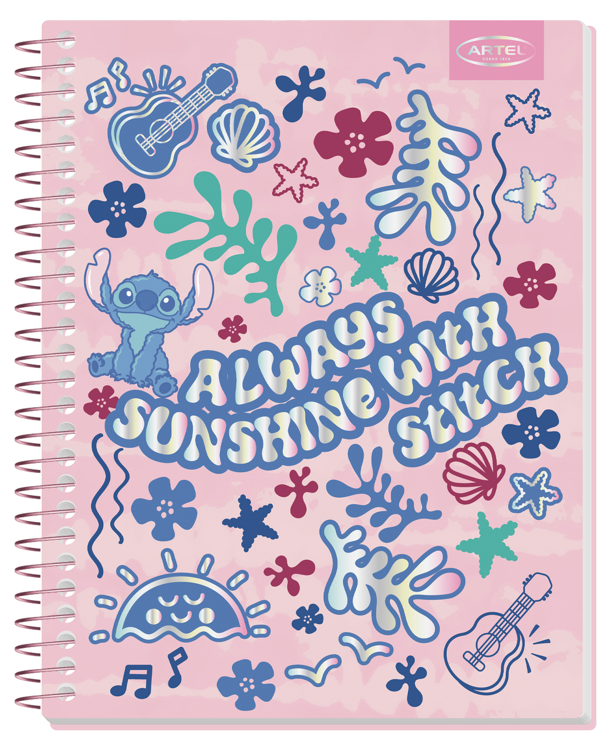 Cuaderno Especial Artel 150 Hojas Stitch Beach