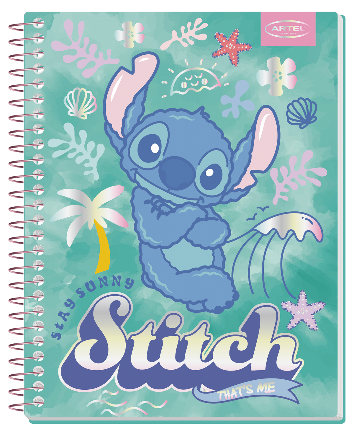 Cuaderno Especial Artel 150 Hojas Stitch Beach