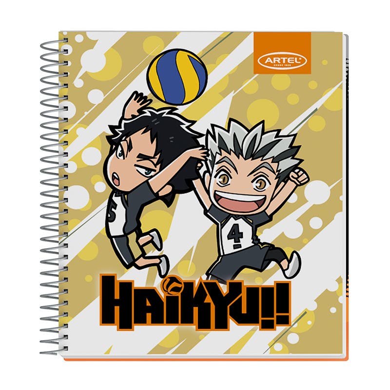 Cuaderno Book Haikyu!! Artel 120 Hojas