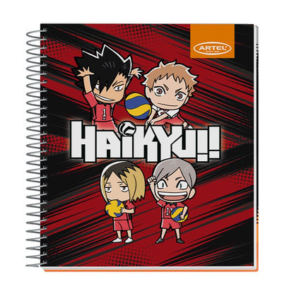 Cuaderno Book Haikyu!! Artel 120 Hojas