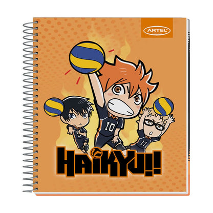 Cuaderno Book Haikyu!! Artel 120 Hojas