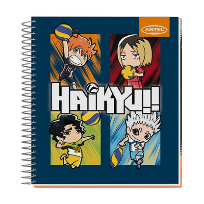 Cuaderno Book Haikyu!! Artel 120 Hojas
