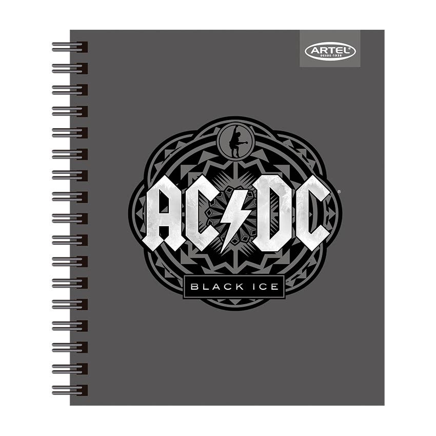 CUADERNO ESPECIAL ARTEL 120 HOJAS ACDC