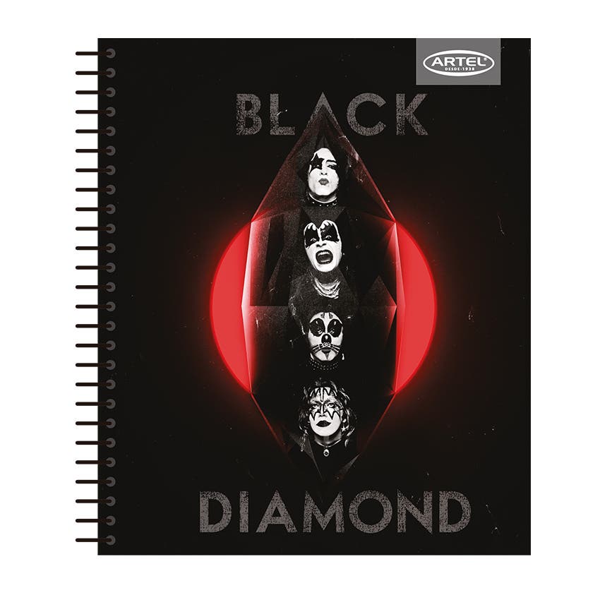 CUADERNO ESPECIAL ARTEL 120 HOJAS KISS
