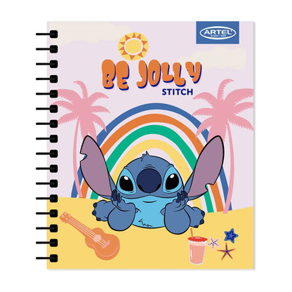 CUADERNO BOOK ARTEL 120 HOJAS  DISEÑO STITCH