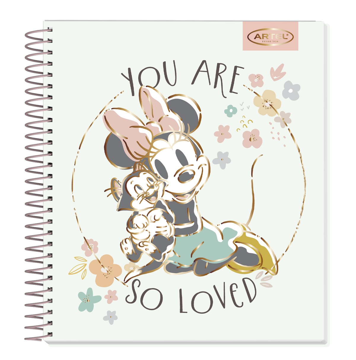 Cuaderno Book Artel 120 Hojas Minnie