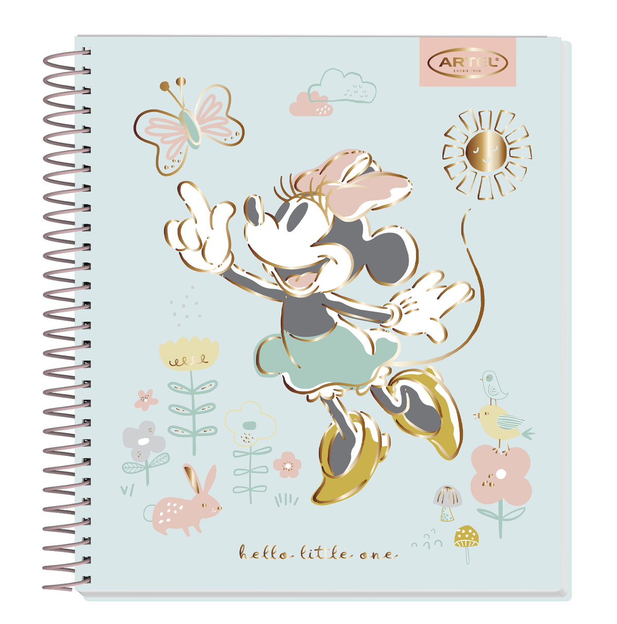 Cuaderno Book Artel 120 Hojas Minnie