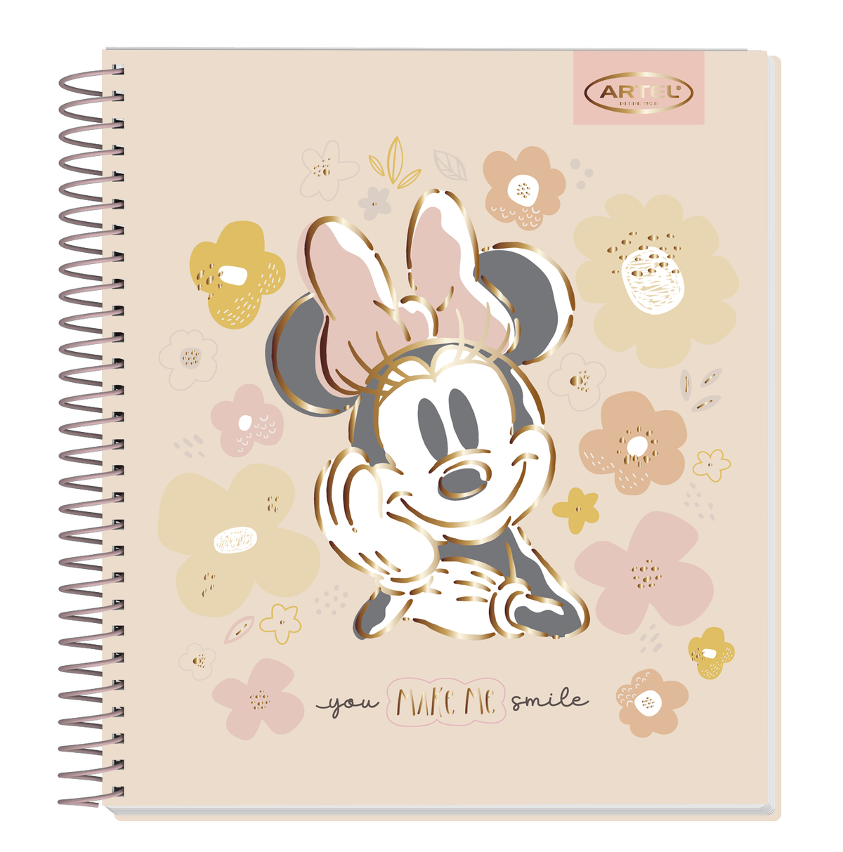 Cuaderno Book Artel 120 Hojas Minnie