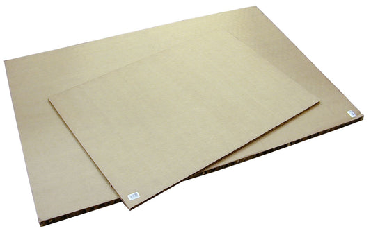 Cartón Panal 10mm. 55X77cm. Artel