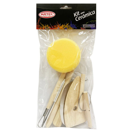 Kit para ceramica 8 pcs Artel
