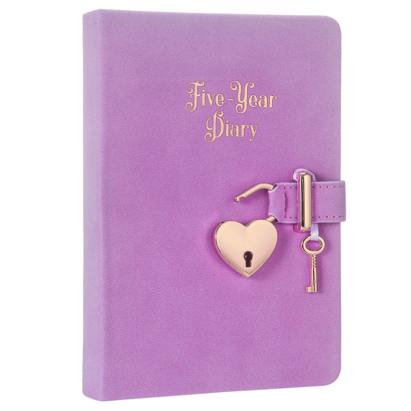 Diario de Vida Lila Victorias Journals 192 hjs 80 gm      