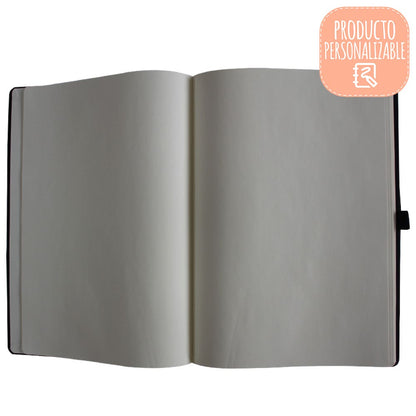 Libreta Negra Lisa A6 Artel