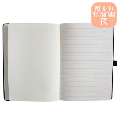 Libreta Negra Lisa A4 Artel