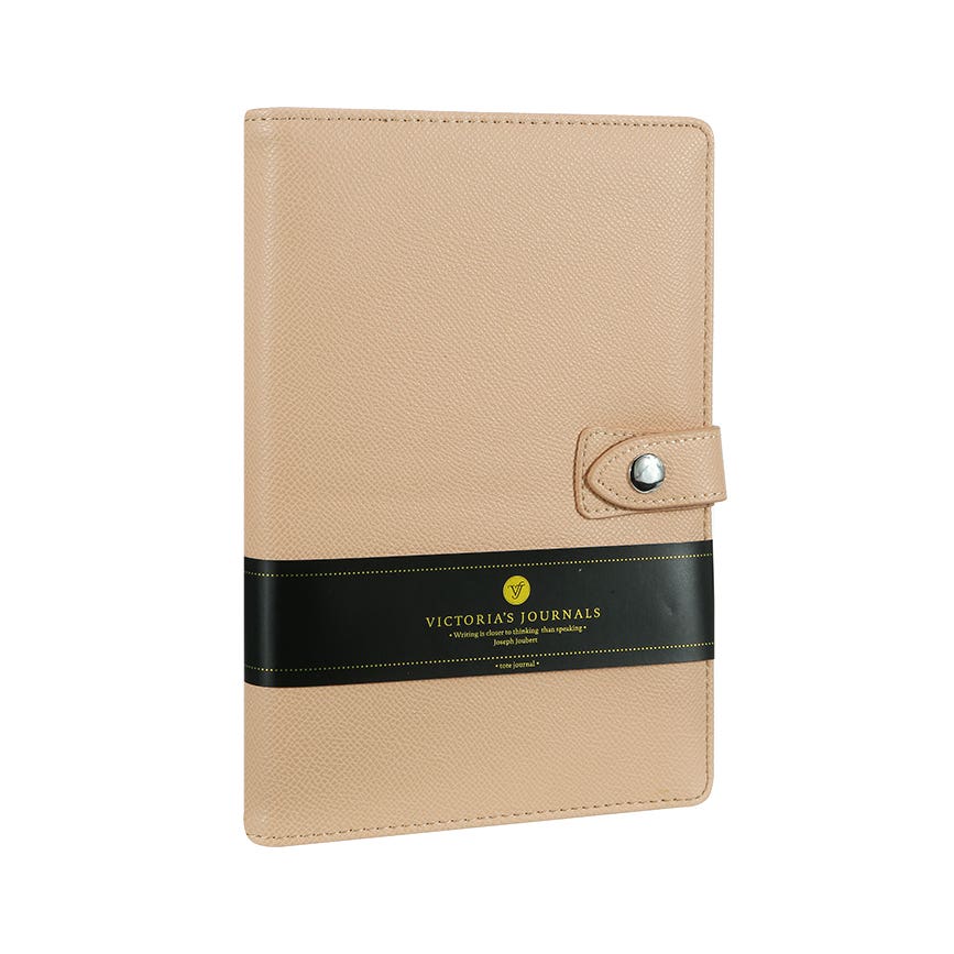 Libreta A5 Pepi Rosada Lineas  Victorias Journals