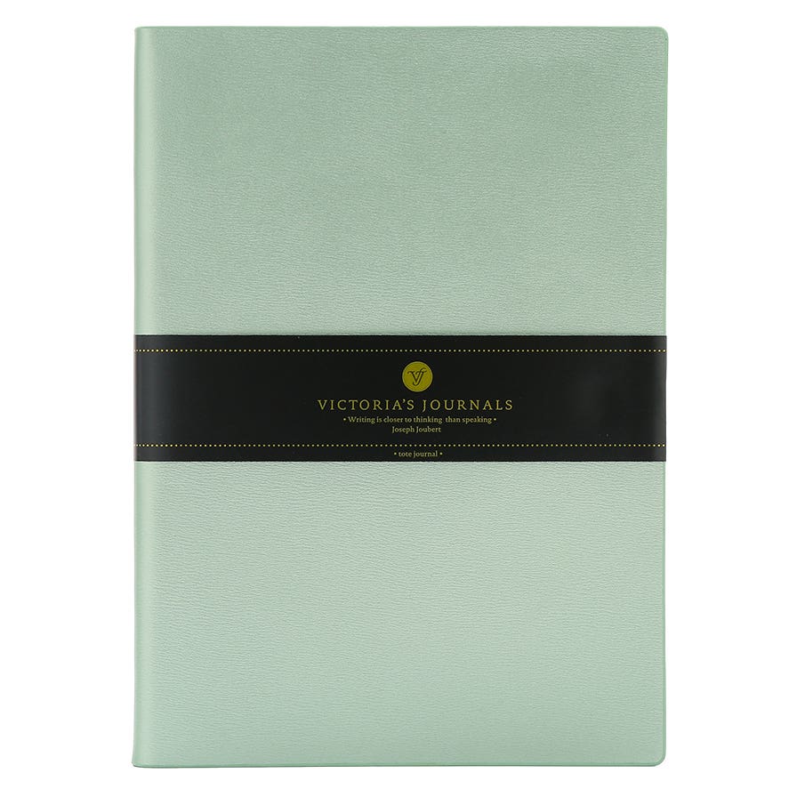 Libreta A5 tapa verde puntos Victorias Journals 96h 80g   