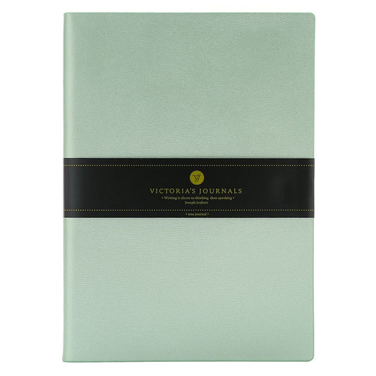 Libreta A5 tapa verde puntos Victorias Journals 96h 80g   