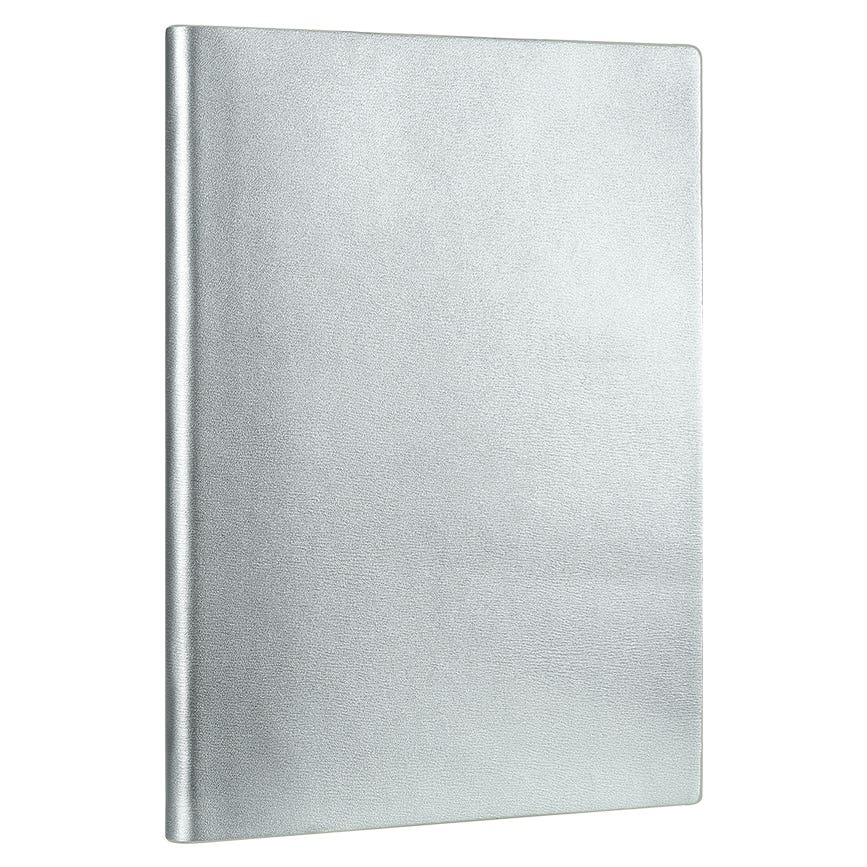Libreta A5 tapa plateada puntos Victorias Journals 96h 80g