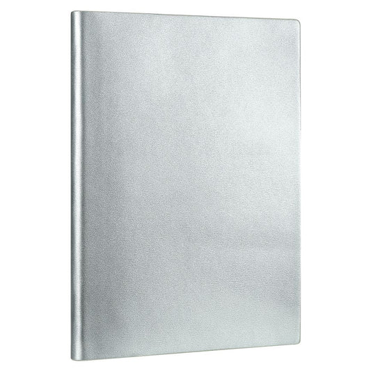 Libreta A5 tapa plateada puntos Victorias Journals 96h 80g