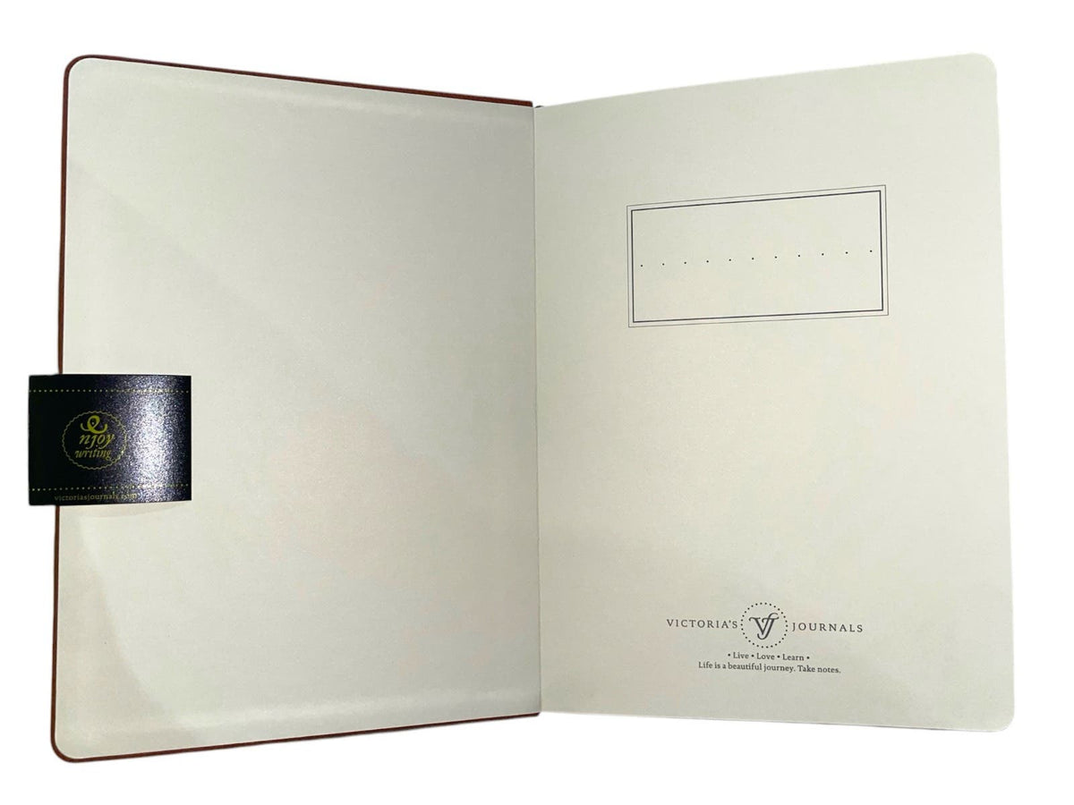 Libreta tapa Café Victorias Journals 14x20 80h Lineas 80g 