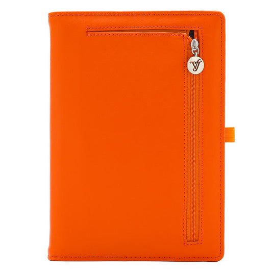 Libreta Tapa Naranja Victorias Journals 14x20 96h Linea 80g