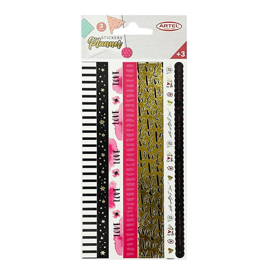 Stickers Bordes Washi 2 hojas