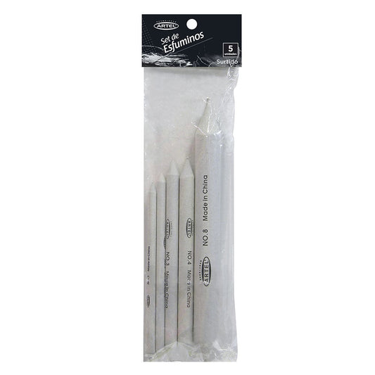 Set Esfuminos 5 Unidades Artel