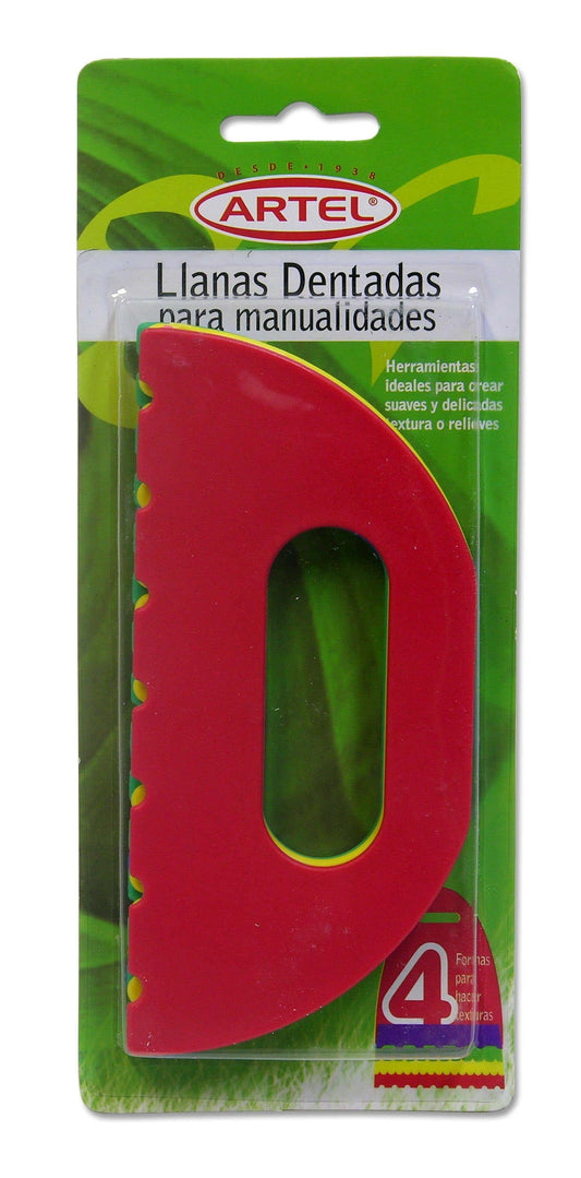 Blister Herramientas 4 Formas De Textura Artel