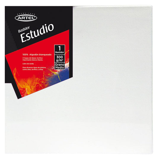 Bastidor Estudio 20x20cm. Artel