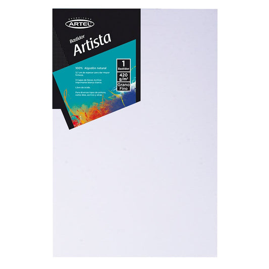 Bastidor Artista Algodón 40x60cms Artel