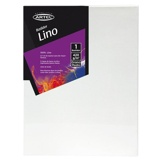 Bastidor Lino 30x40cms Artel