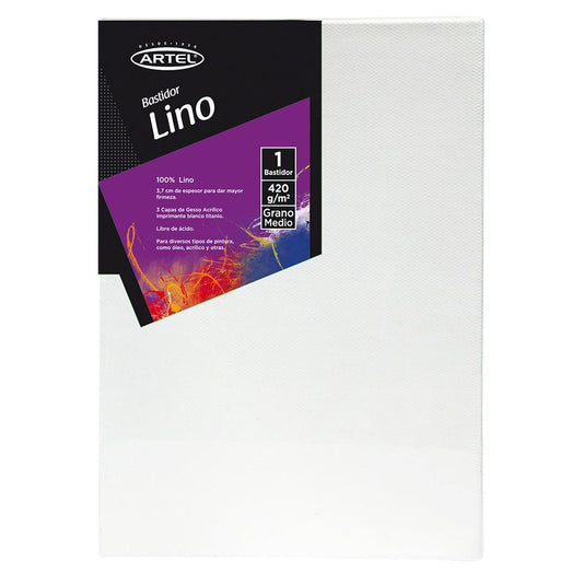 Bastidor Lino 50x70cms Artel