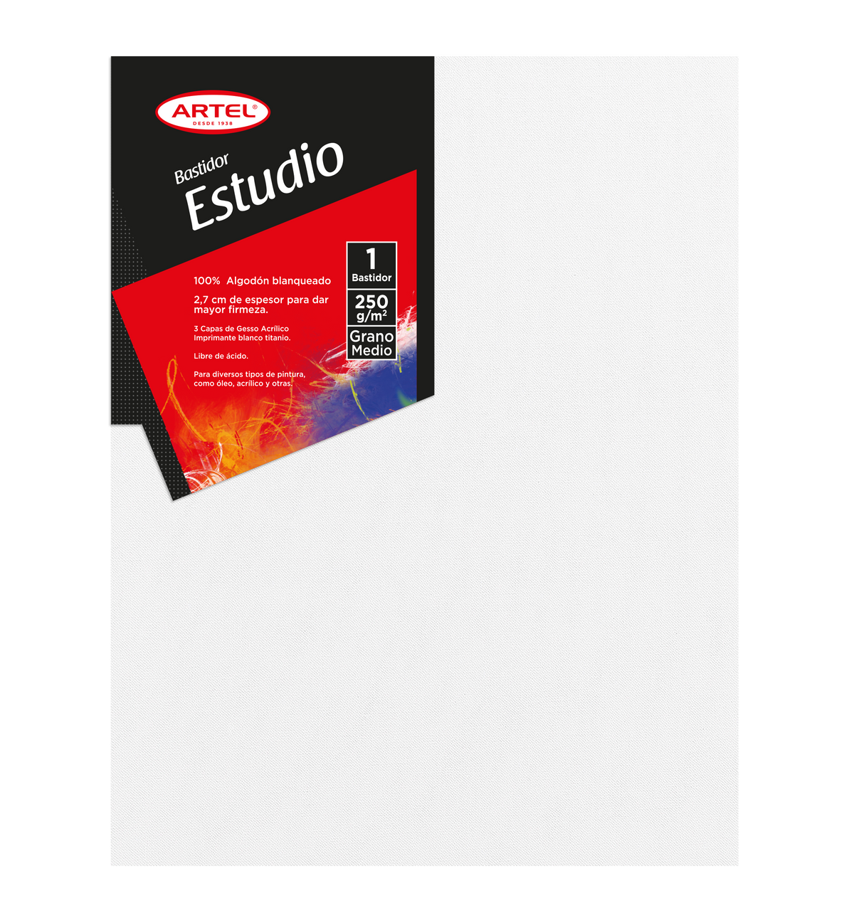 Bastidor Artel Estudio 250 Gsm 40X50