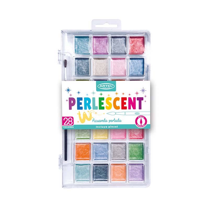 Set Acuarelas 28 colores