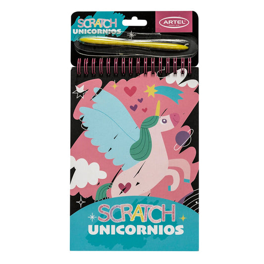Block Scratch Artel Unicornios