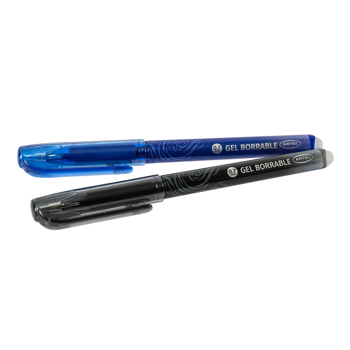 Bolígrafos Gel Borrable Artel Azul-Negro 2 Unidades