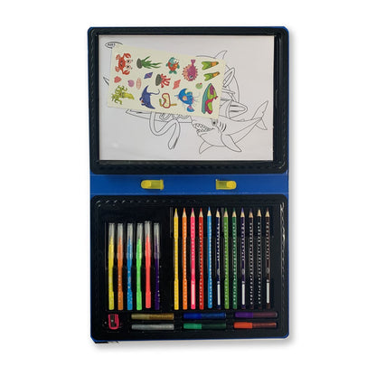 Set para Colorear Bajo el Mar Artel