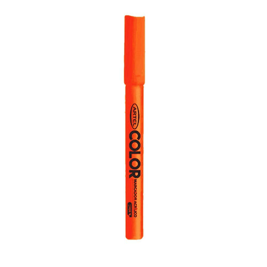 Marcador Acrilico Artel 1mm Naranjo