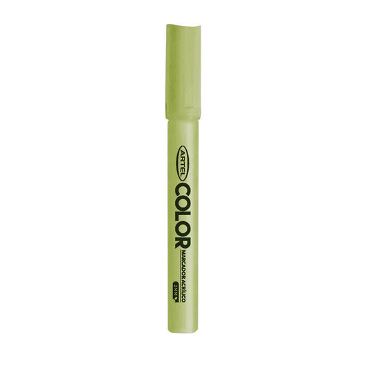 Marcador Acrilico Artel 1mm Fluor Verde
