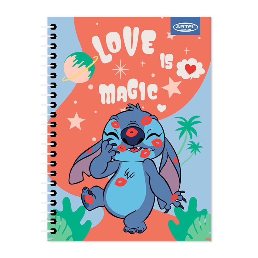 CUADERNO ESPECIAL ARTEL 150 HOJAS DISEÑO LILO&STITCH 2024