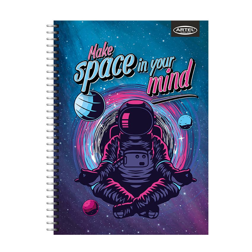 CUADERNO ESPECIAL ARTEL 150 HOJAS DISEÑO VINTAGE 2024