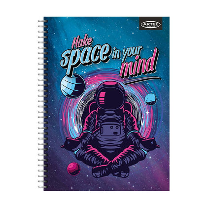 CUADERNO ESPECIAL ARTEL 150 HOJAS DISEÑO VINTAGE 2024