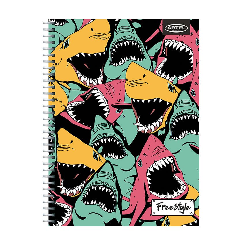 CUADERNO ESPECIAL ARTEL 150 HOJAS 7MM DISEÑO FREESTYLE