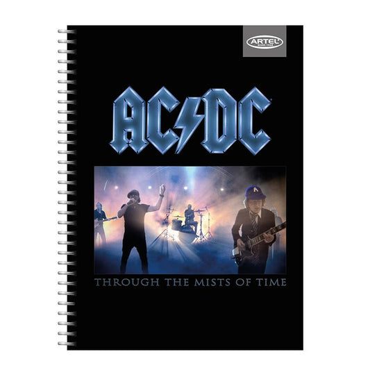 CUADERNO ESPECIAL ARTEL 150 HOJAS DISEÑO ACDC