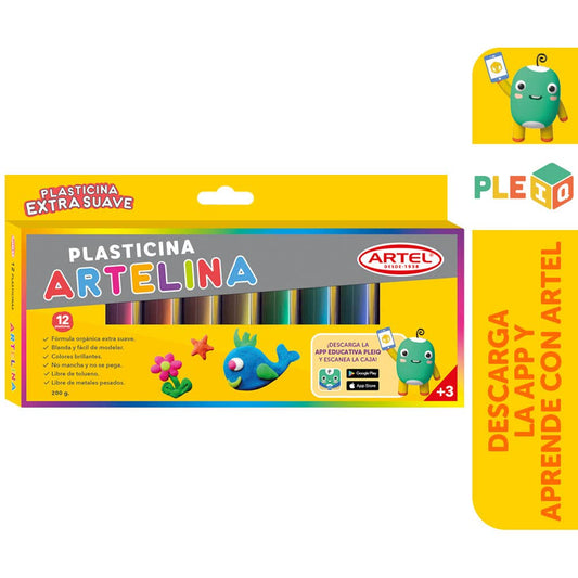 Estuche Plasticina Artelina Artel